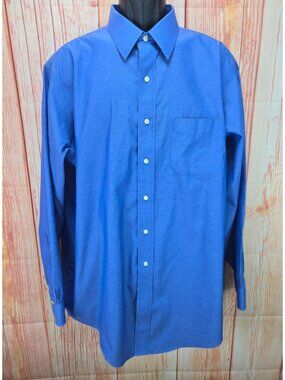 Brooks Brothers Traditional Fit Non-Iron Dress Shirt 17-35 XXL